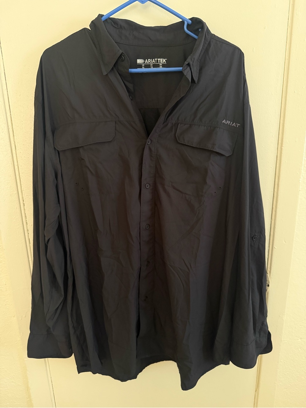 Ariat Black Lightweight AriatTek Button-Up Shirt